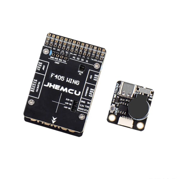 Original JHEMCU F405 Wing FC Aircraft Model Uav Flight Control Inav Firmware 8A Bec F405 Fixed Wing for Rc FPV Racing Drones